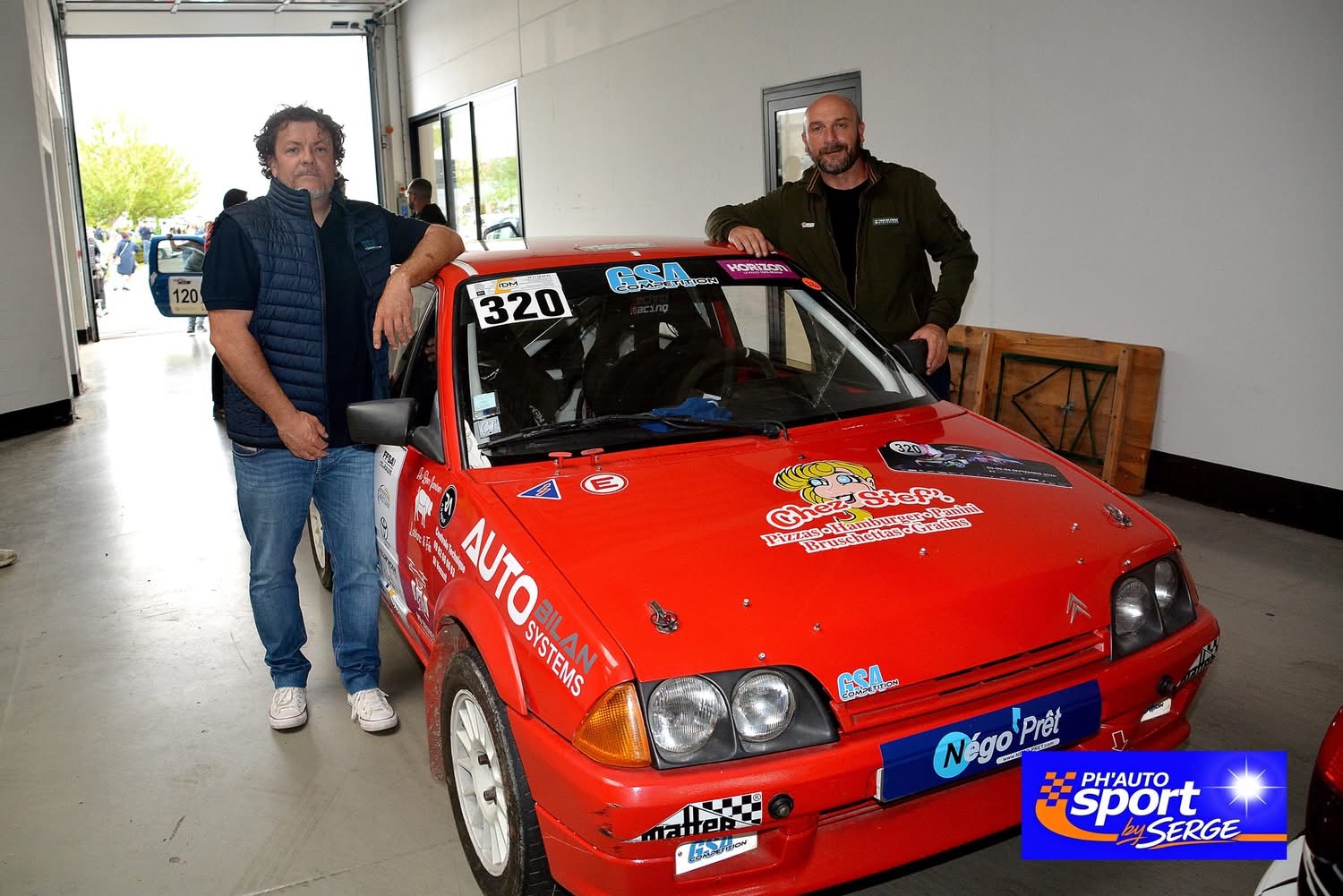Citroën AX n°320 — Rallye du bethunois 2026 — équipage COUVREUR Christophe / TRIPIEZ Gregory — photo de rallye