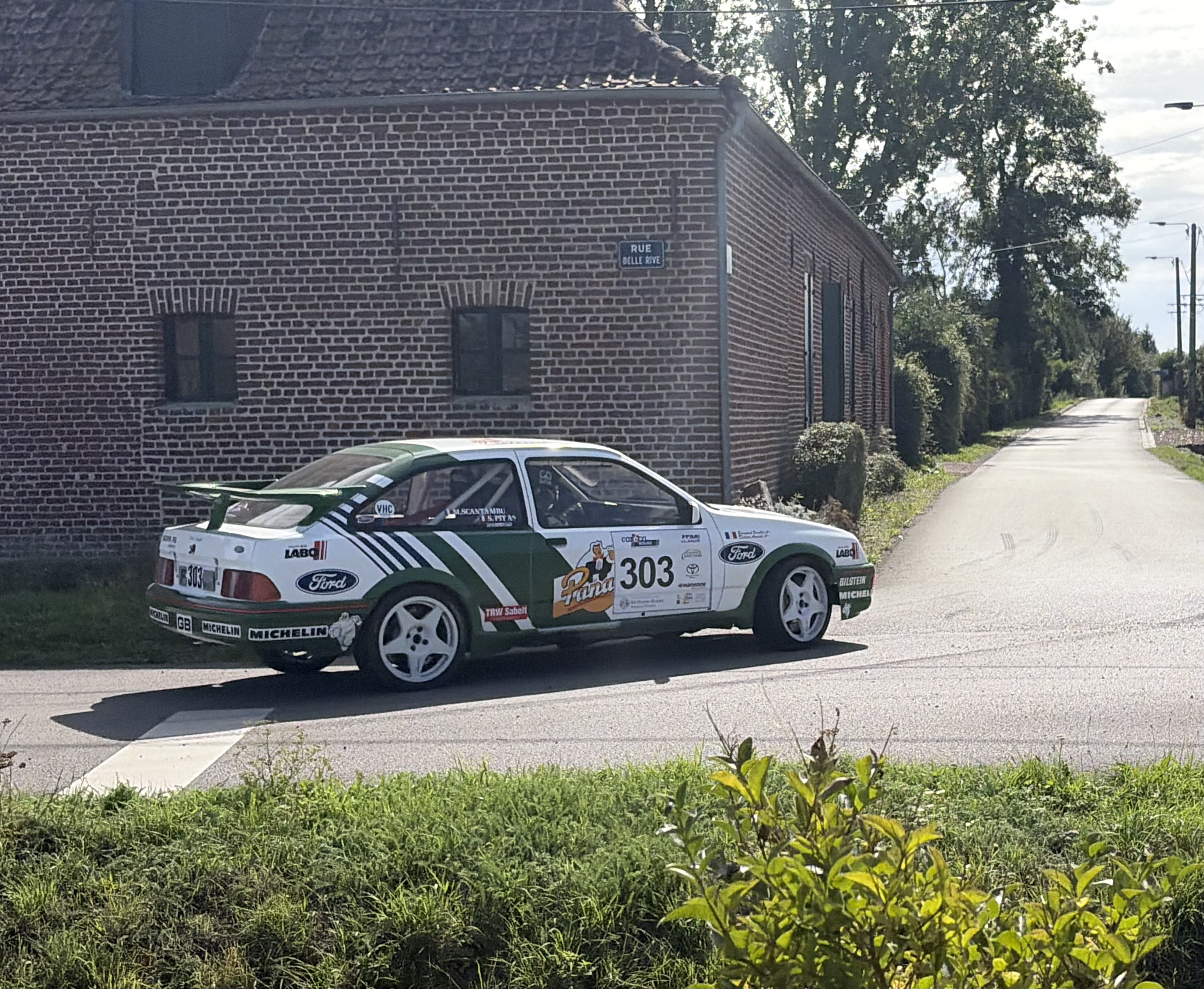 Ford Fiesta Rally2 n°303 — Rallye du bethunois 2026 — équipage PIT Stephane / SCANTAMBURLO Mateo — photo de rallye