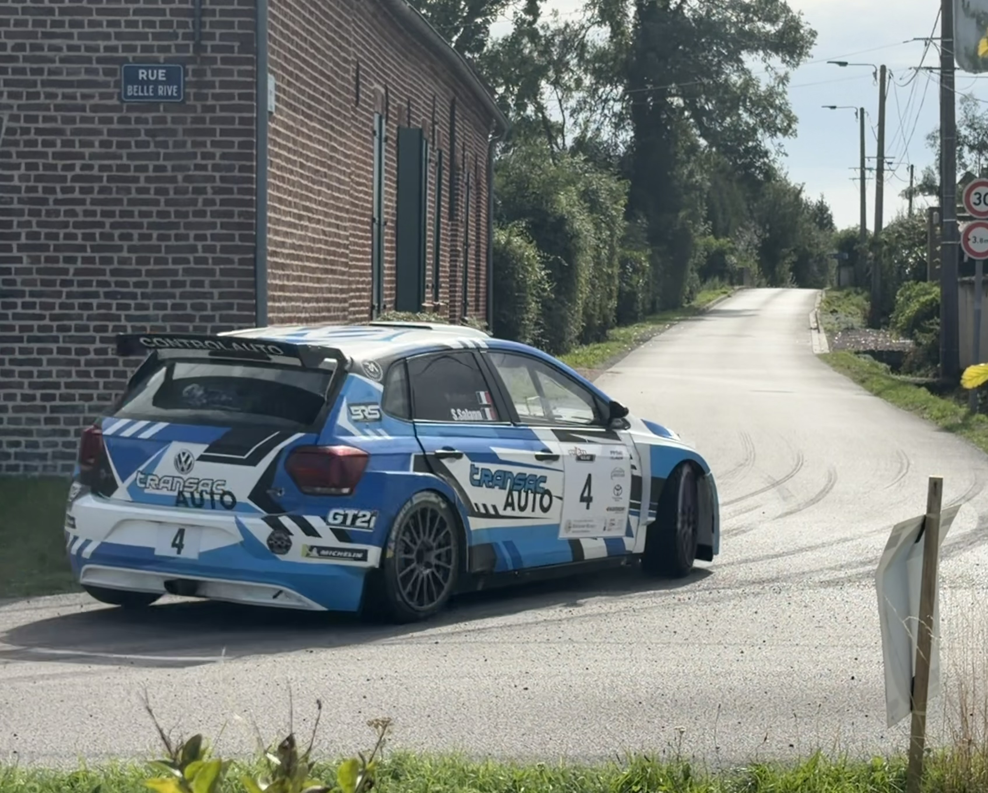 Volkswagen Polo GTI R5 n°4 — Rallye du bethunois 2026 — équipage SALAUN Samuel / CUFFEL Romain — photo de rallye