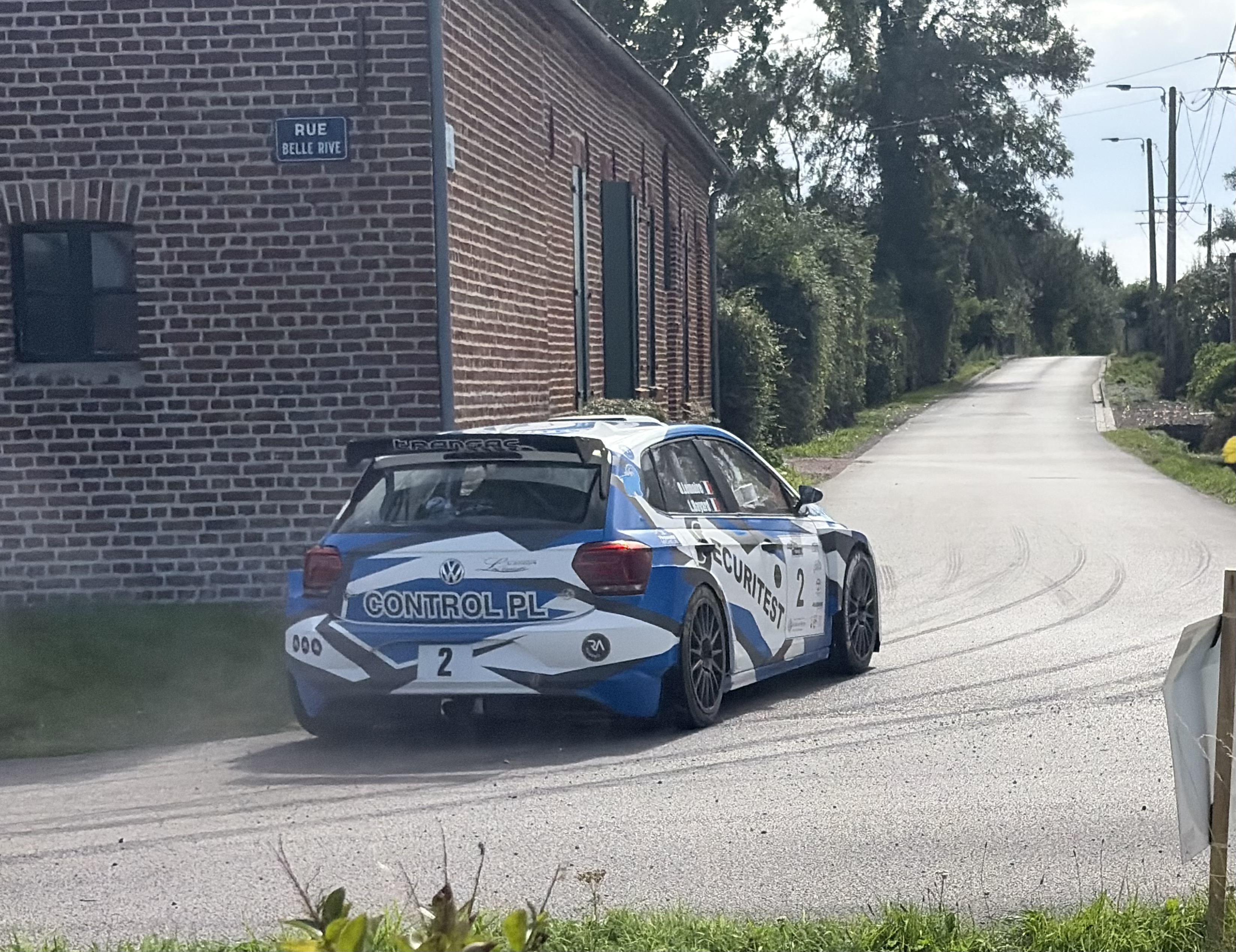 Volkswagen Polo GTI R5 n°2 — Rallye du bethunois 2026 — équipage BAYARD Laurent / LEMAIRE Olivier — photo de rallye