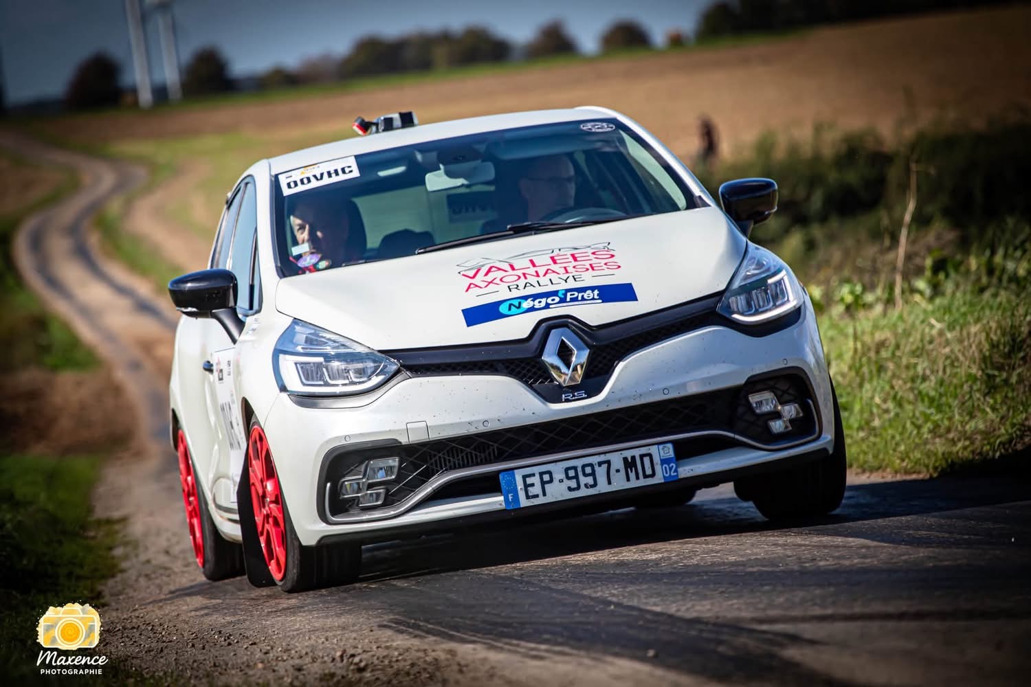 Renault Clio Rally3 n°00 — Rallye du bethunois 2026 — photo de rallye